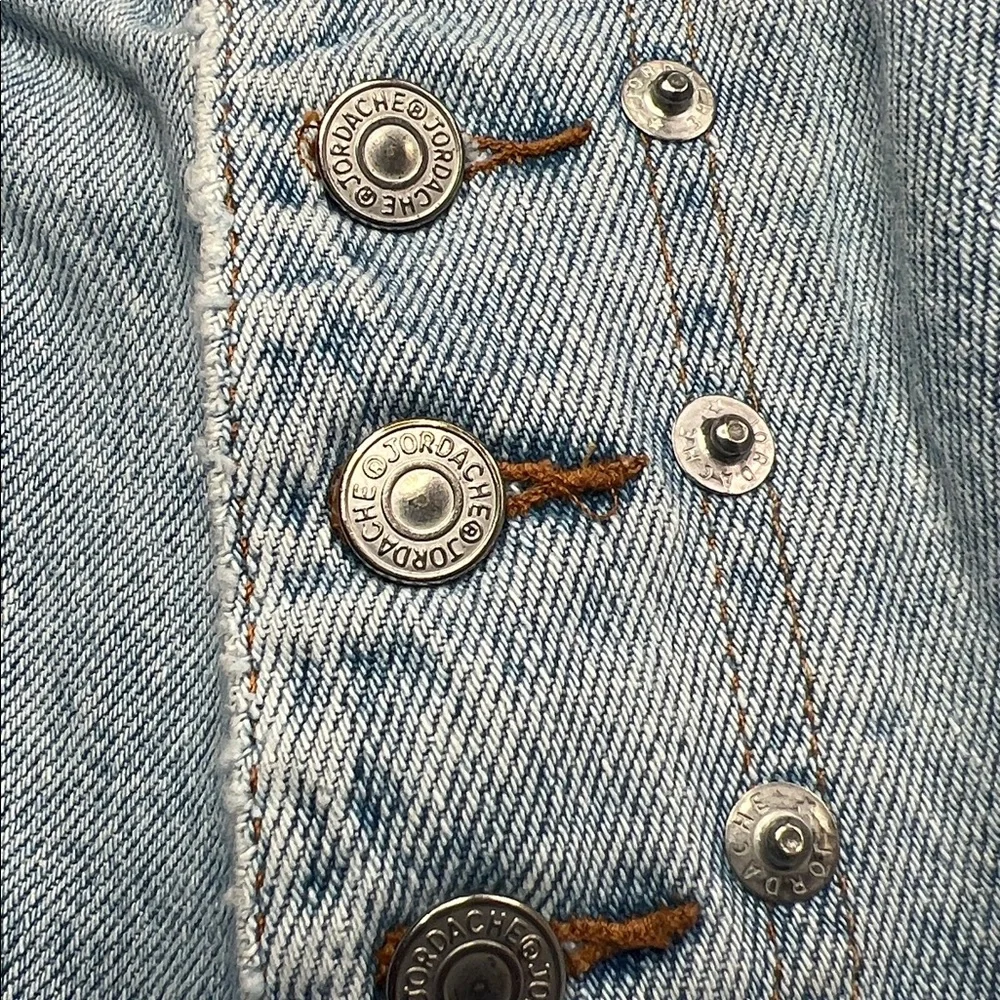 Jordache Classic Blue Denim Womens Shorts baggy fit 90s y2k urban high waist‎